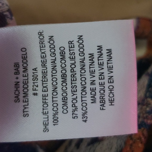 NWOT Sachin & Babi for Anthropologie Jacquard Tiered Belted Maxi Skirt Size 4 - Picture 7 of 14